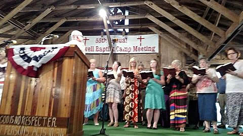McDowell Baptist Camp Choir